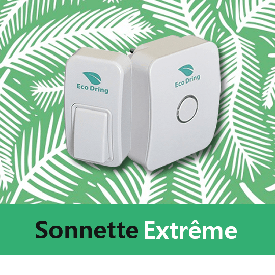 Sonnette sans fil FTK-120 blanche, Sonnettes