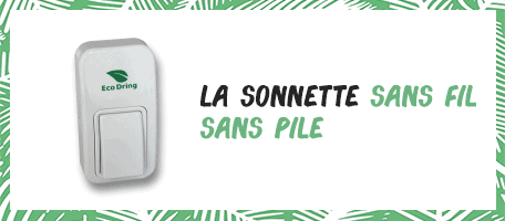 sonnette sans fil sans pile