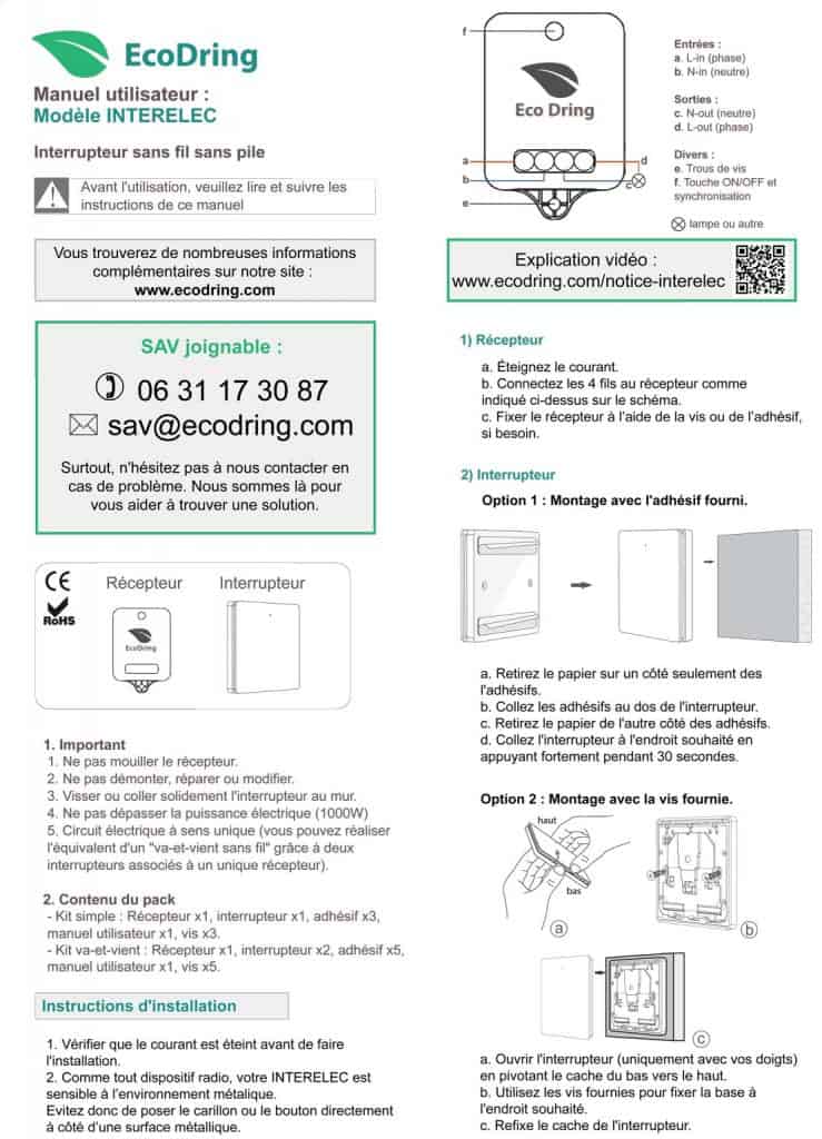 La prise commandée : la vie plus facile ! - EcoDring