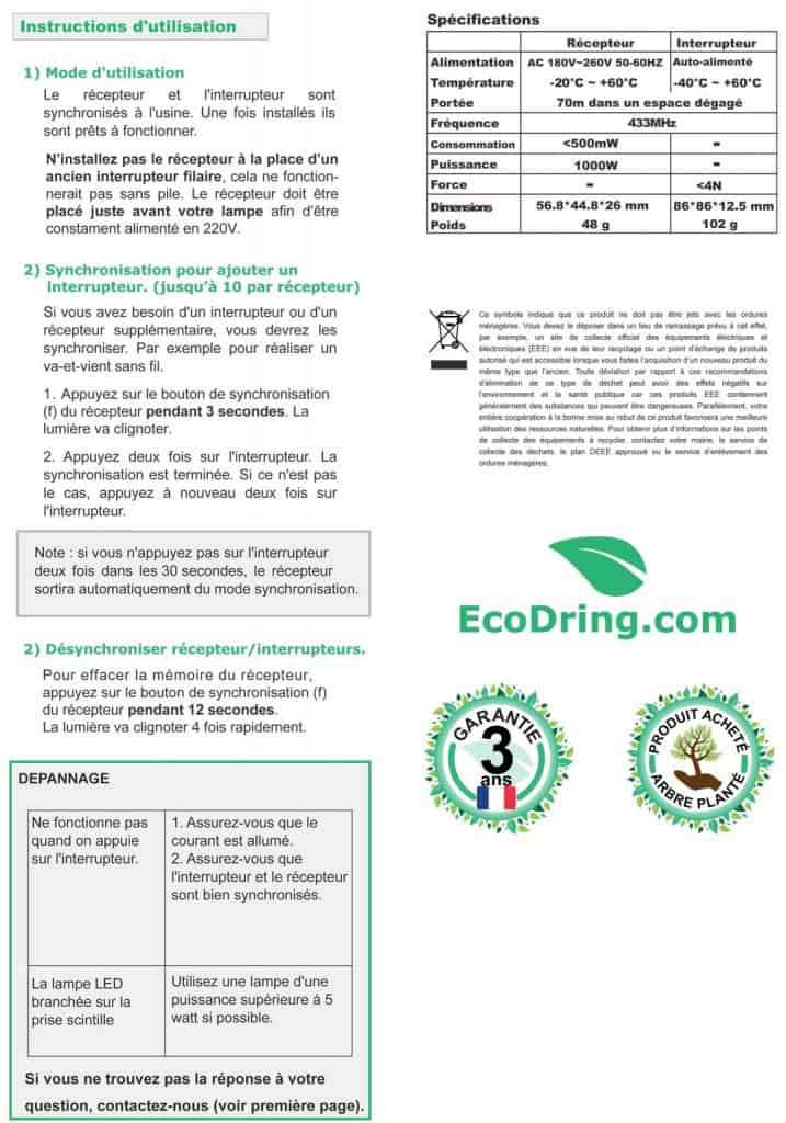 La prise commandée : la vie plus facile ! - EcoDring